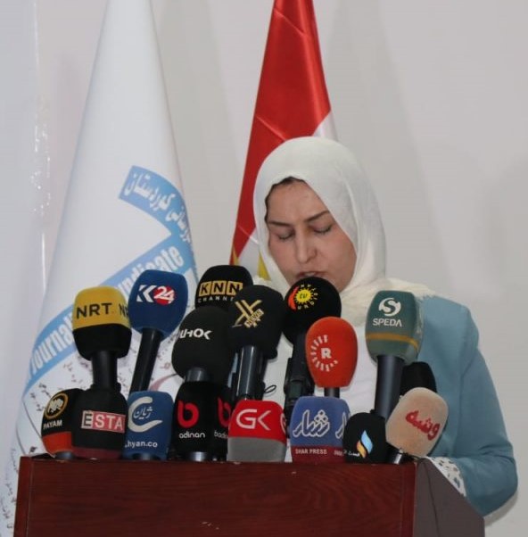 لجنة الدفاع عن حقوق الصحفيين في نقابة صحفيي كوردستان تعلن عن تقريرها النصف سنوي من الانتهاكات