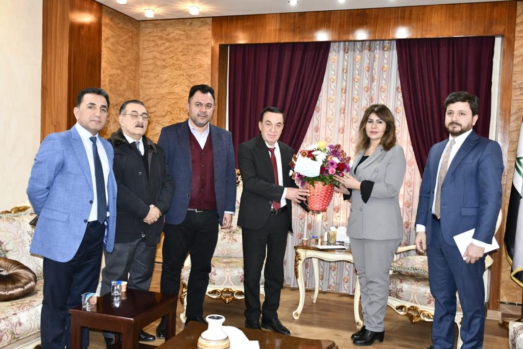 نقابة صحفيي كوردستان وهيئة حقوق الانسان في الإقليم تؤكدان على العمل المشترك في مجالات عدة