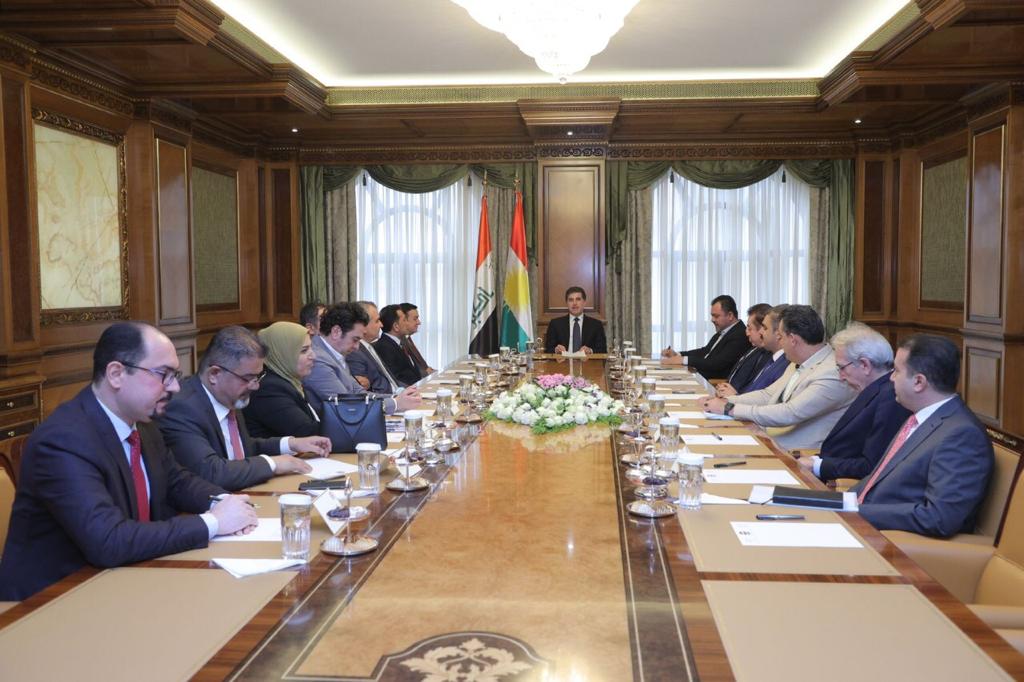 أربيل.. رئيس إقليم كوردستان نجيرفان بارزاني يستقبل وفد نقابة صحفيي كوردستان