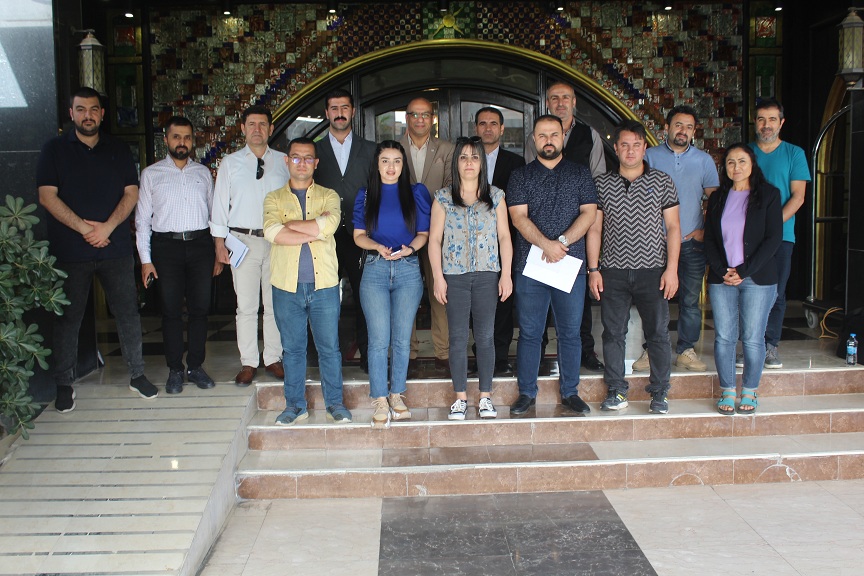 أربيل ..نقابة صحفيي كوردستان بالتعاون مع جهات مختصة تنظم دورة للصحفيين الاستقصائيين ￼