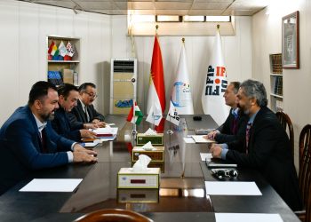 نقابة صحفيي كوردستان يستقبل وفد القنصلية الامريكية  في اربيل