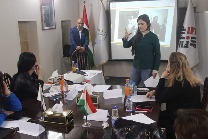 سەندیكای روژنامەنوسانی كوردستان  خولێك دەكاتەوە بۆ ئامادەكردنی راهێنەرانی سەلامەتی پیشەیی