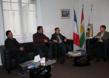 سەندیکای رۆژنامەنووسان سەردانى نوێنەرایەتى حکومەتی هەرێم لەپاریس دەکەن