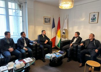 شاندی سەندیکا لە پاریس سەردانی نوێنەرایەتیی حکومەتی هەرێم دەکات